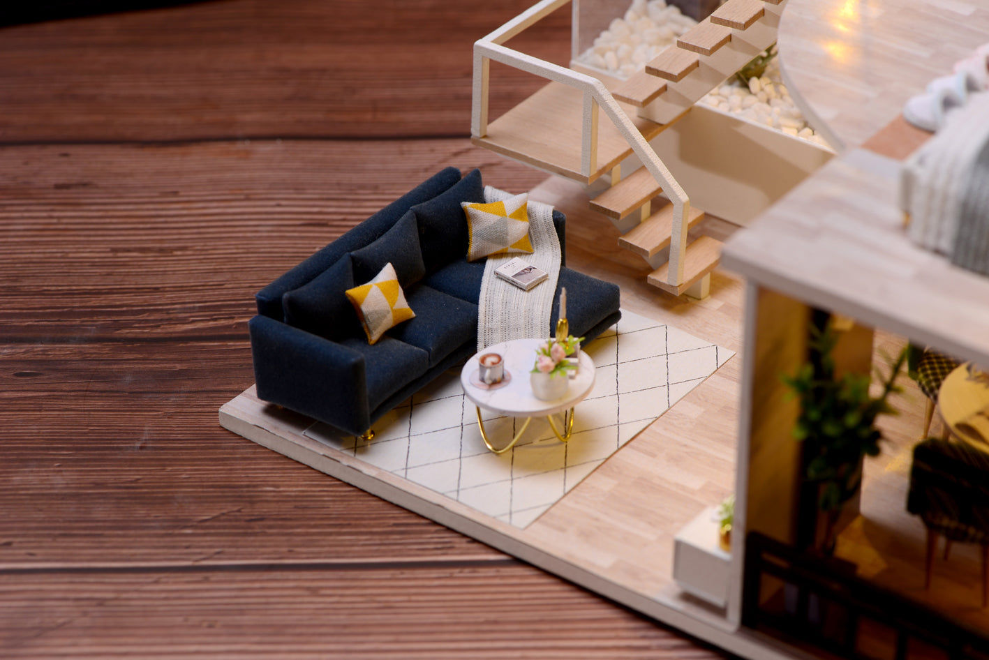 DIY: Modern Dream Miniature Dollhouse Kit