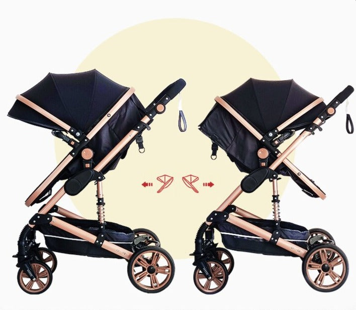 Premium 3 in 1 Baby Stroller (0-3Y)