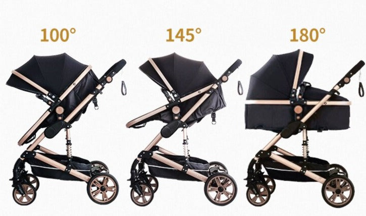 Premium 3 in 1 Baby Stroller (0-3Y)