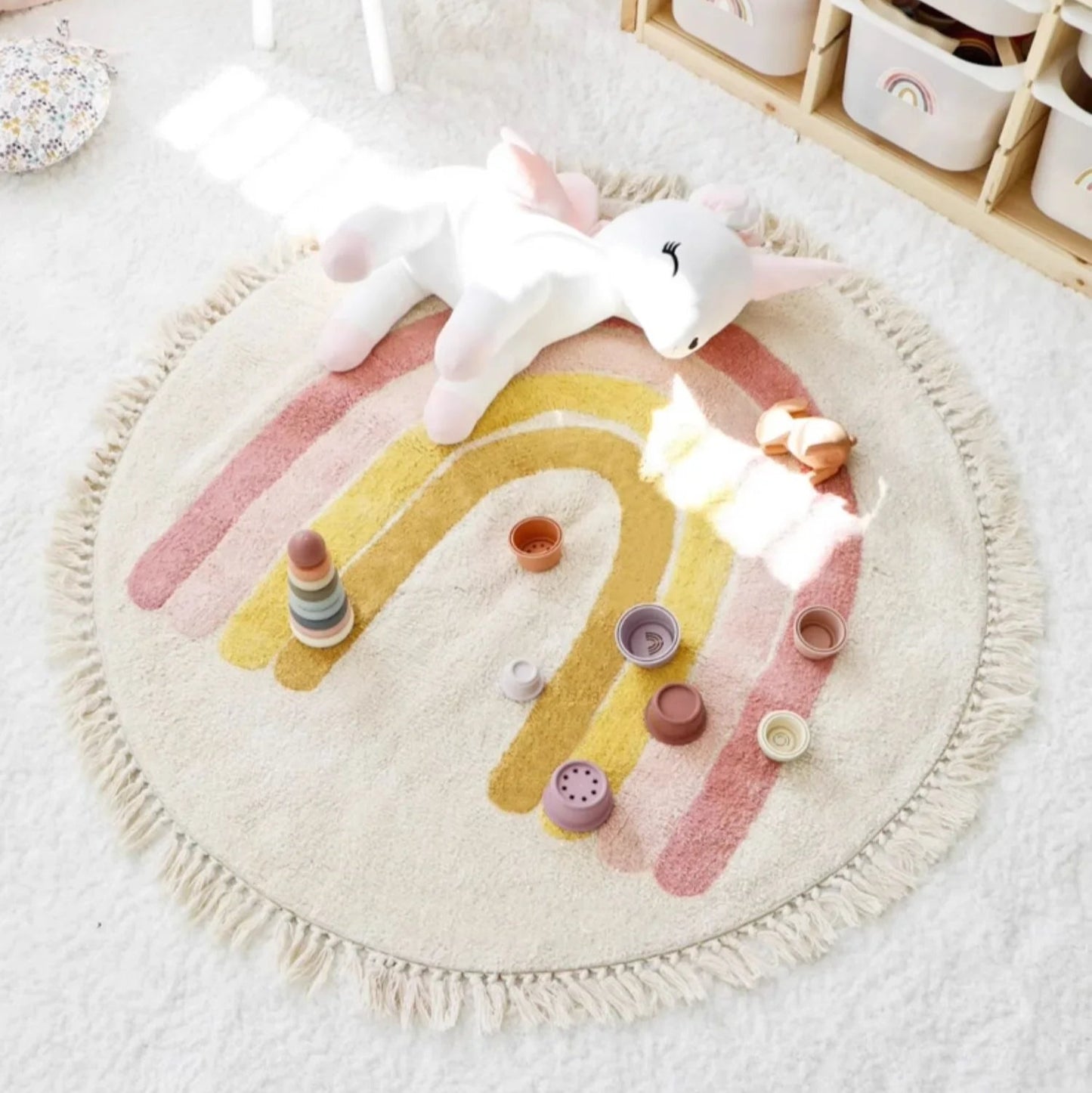 Rainbow Nursery Rugs