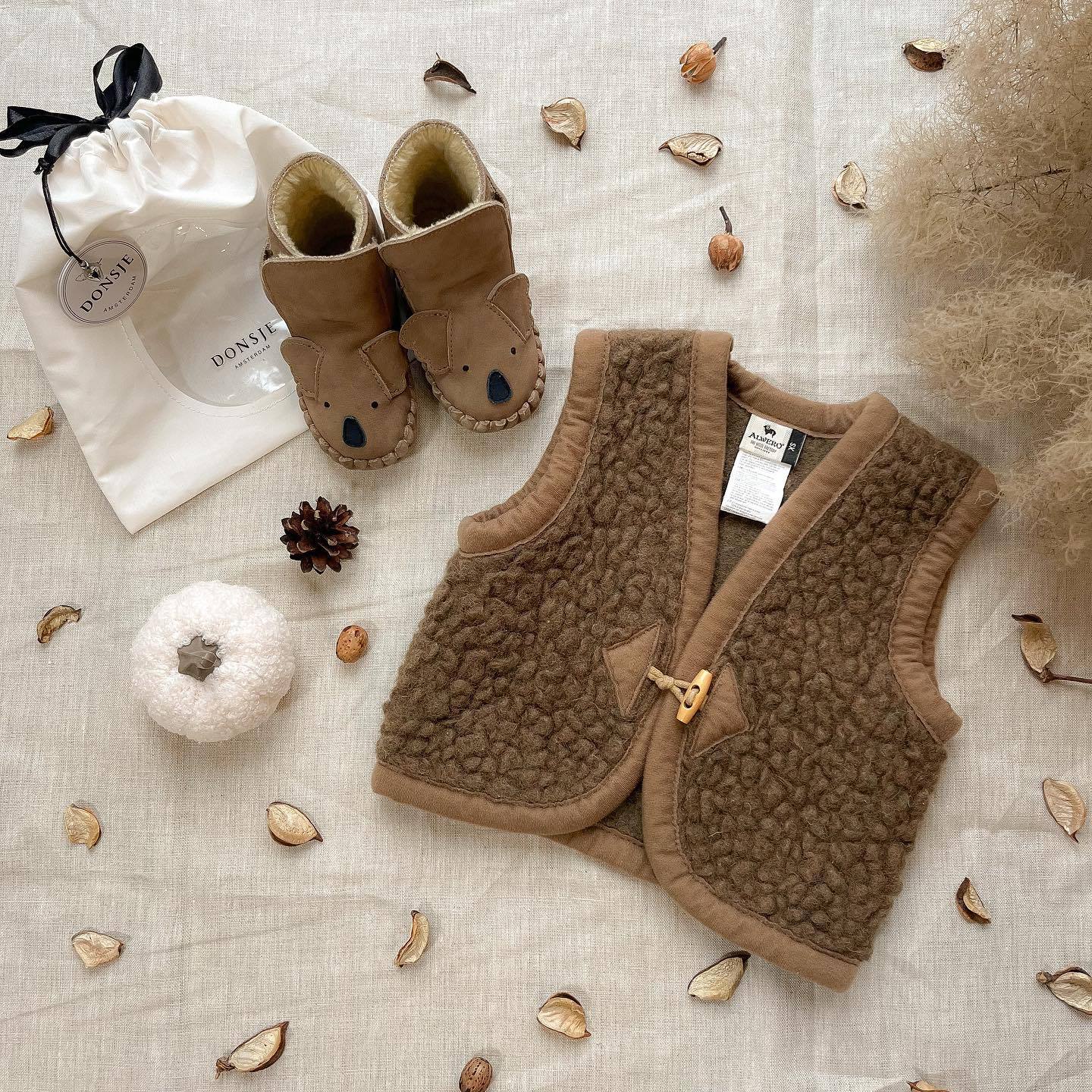 Kids sale wool vest