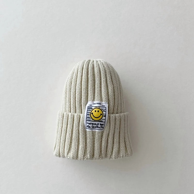 Smiley Winter Beanie Hat