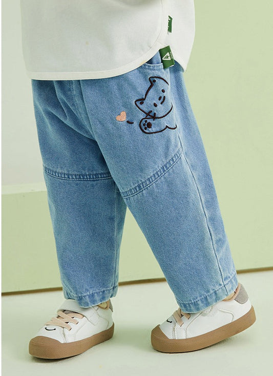 Baby Girl Soft Denim Jeans