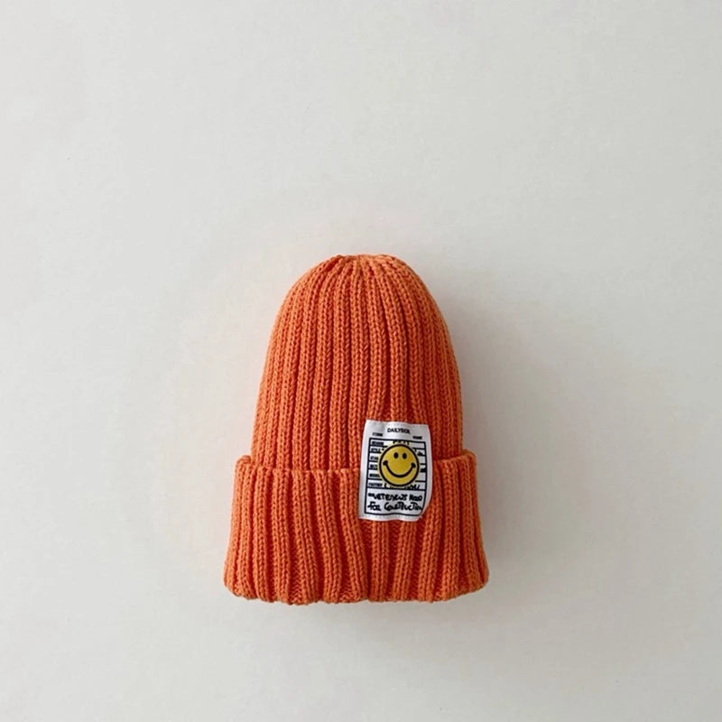Smiley Winter Beanie Hat