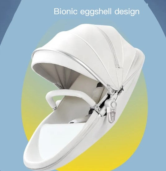 Eggshell 3-in-1 Baby Stroller
