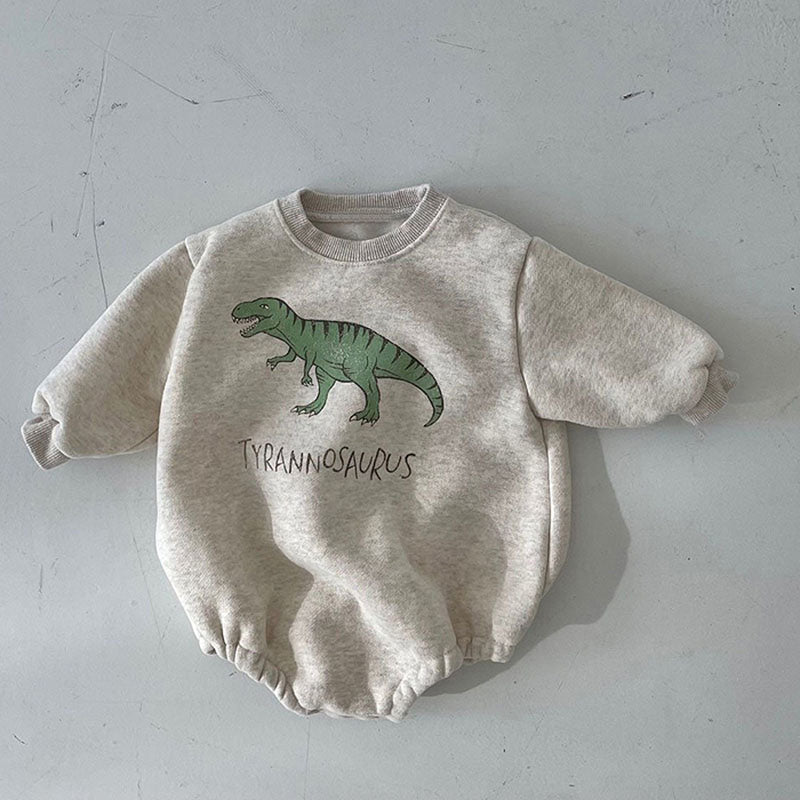 Cotton Dinosaur Print Bodysuits