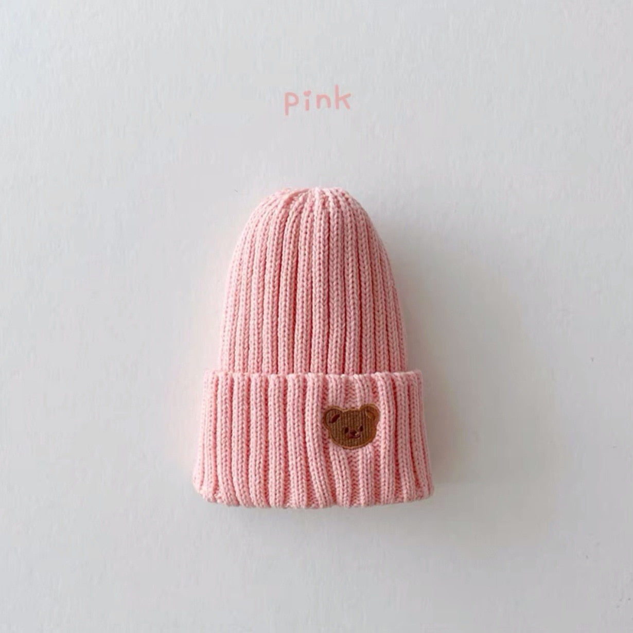 Kids Embroidery Knitted Hats