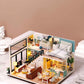 DIY: Moody Night Miniature Dollhouse Kit