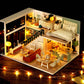 DIY: Moody Night Miniature Dollhouse Kit