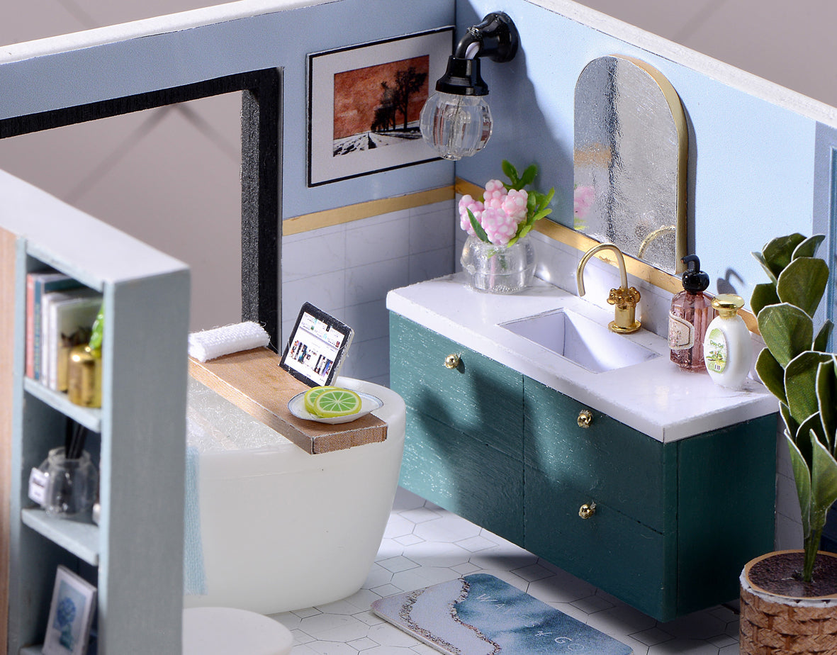 DIY: Modern Dream Miniature Dollhouse Kit