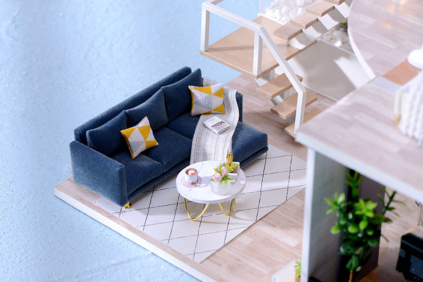 DIY: Modern Dream Miniature Dollhouse Kit