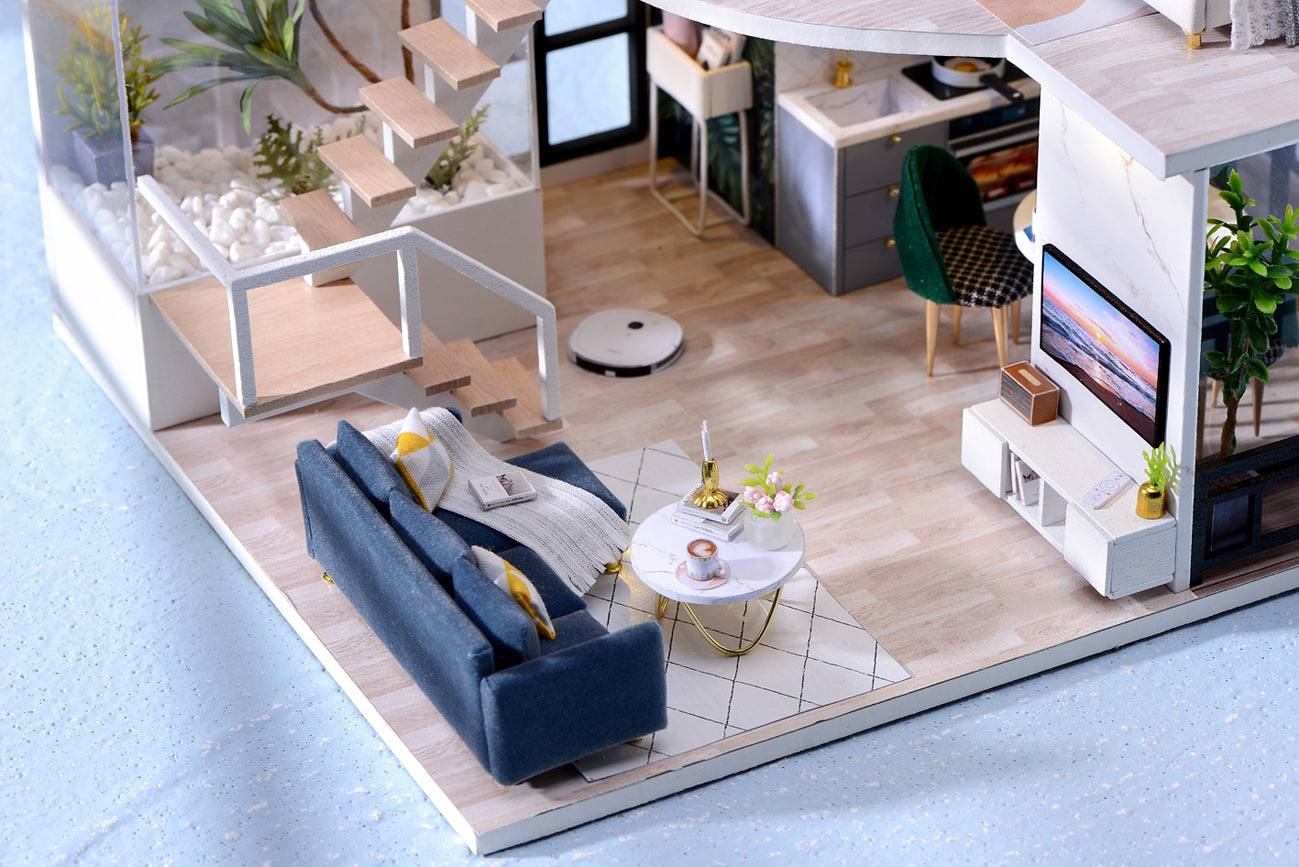 DIY: Modern Dream Miniature Dollhouse Kit