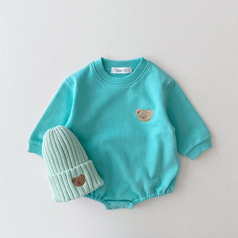 Baby Bear Sweatshirt Romper