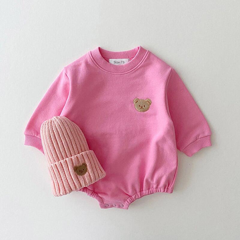 Baby Bear Sweatshirt Romper