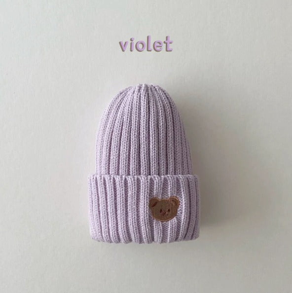 Kids Embroidery Knitted Hats