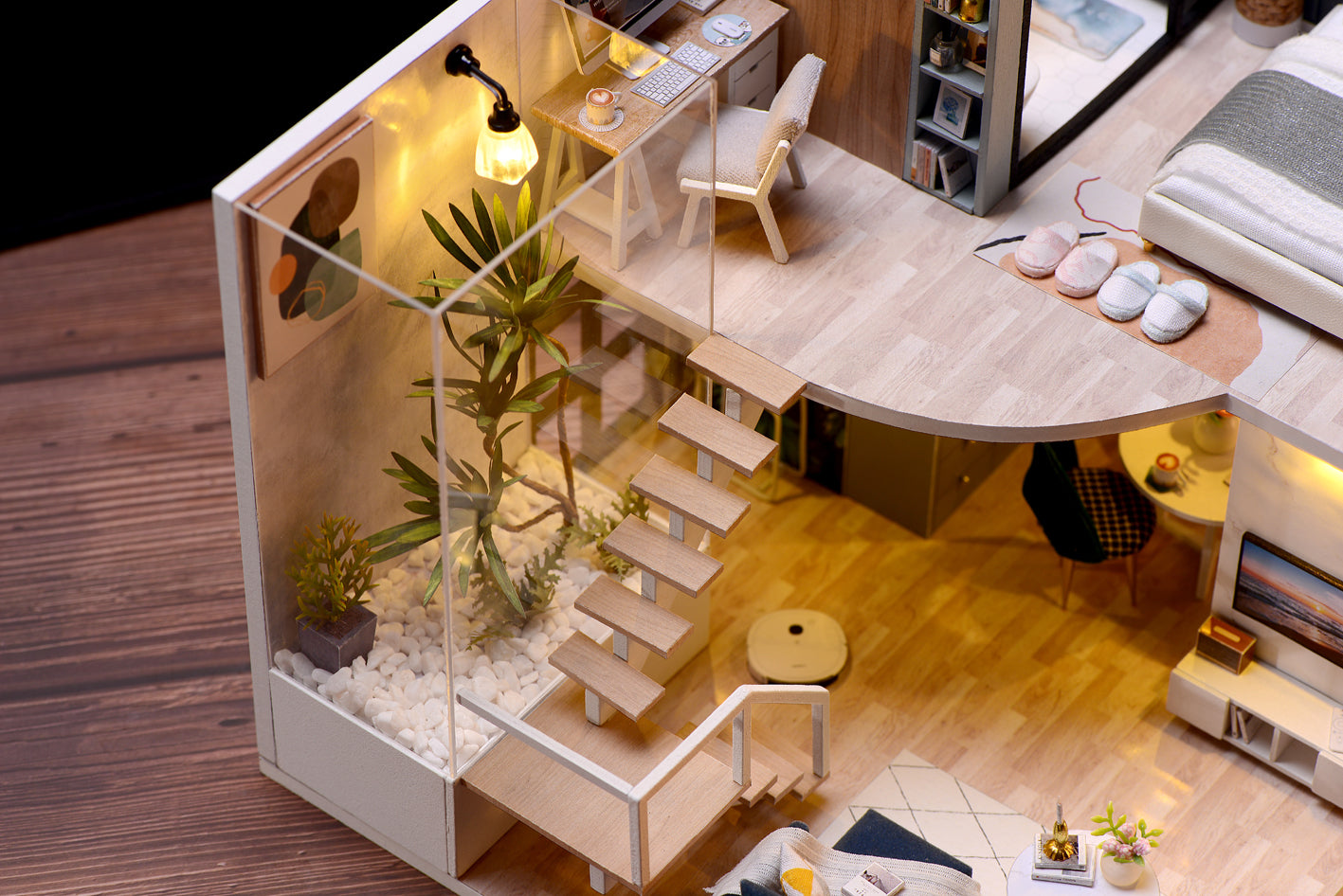 DIY: Modern Dream Miniature Dollhouse Kit