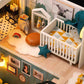 DIY: Moody Night Miniature Dollhouse Kit