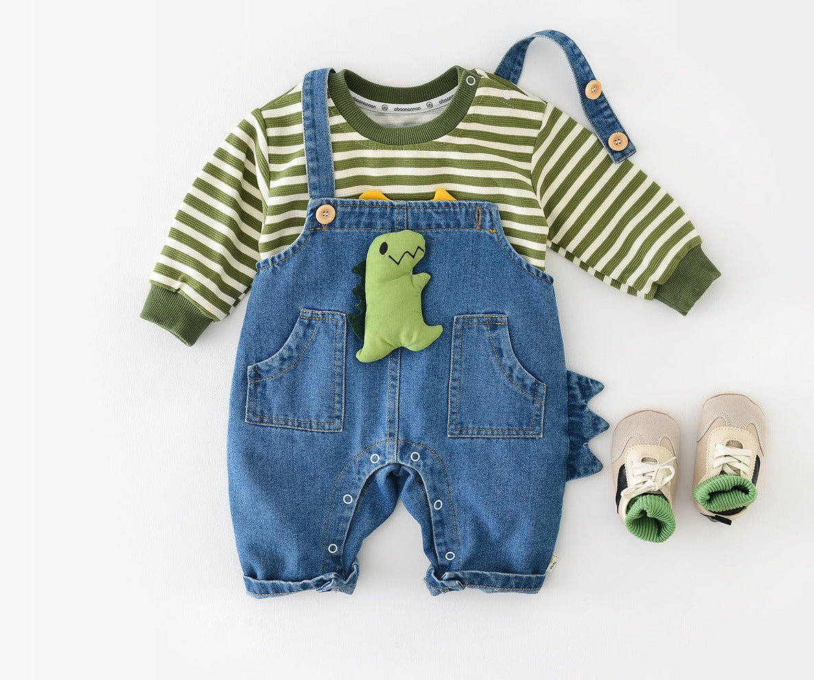 Dinosaur Overalls