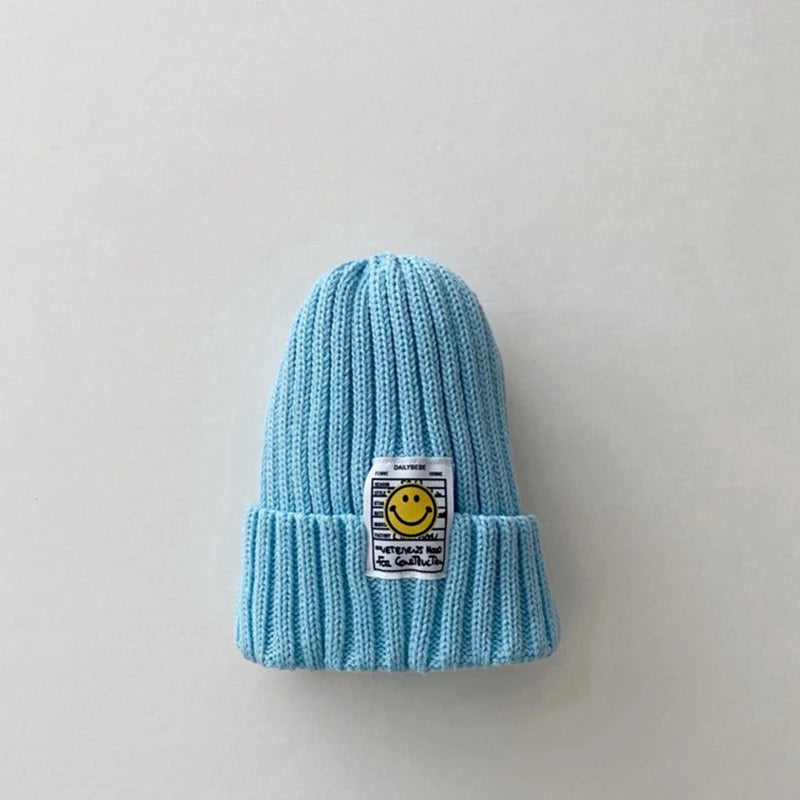 Smiley Winter Beanie Hat