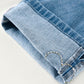 Baby Girl Flower Denim Jeans