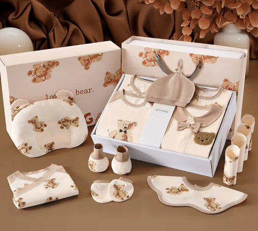 26-Piece Cotton Newborn Gift Set