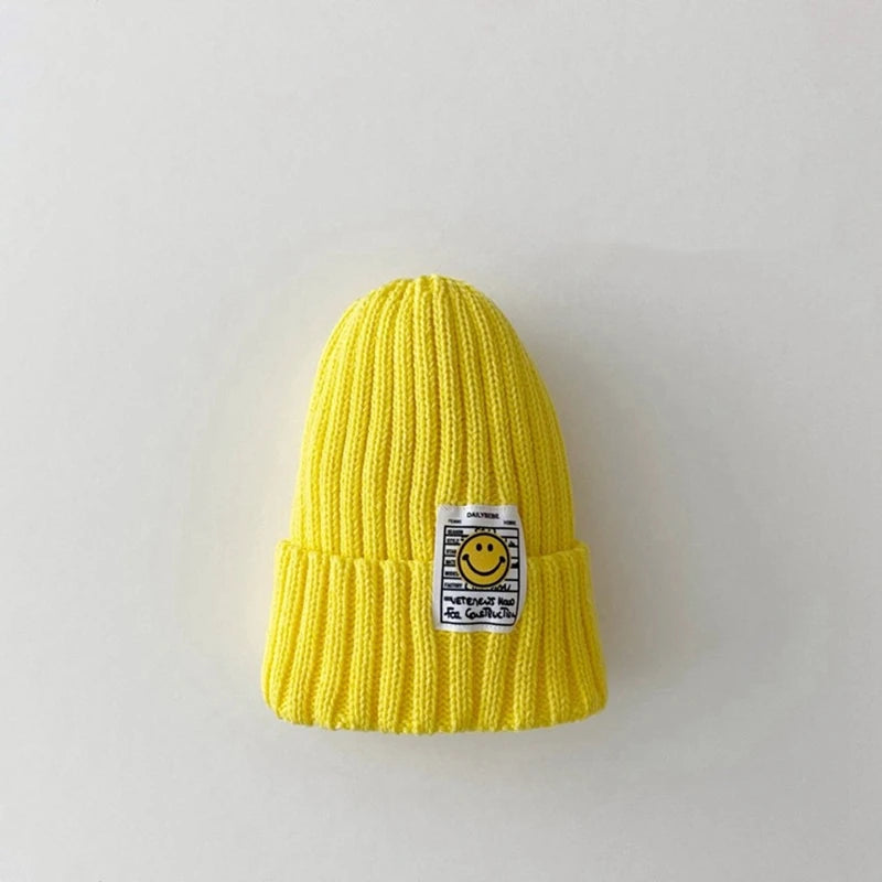 Smiley Winter Beanie Hat