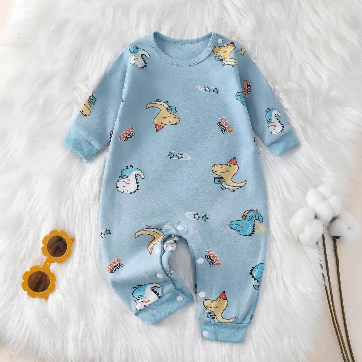 Newborn Cotton Jumpsuit (0-18m)