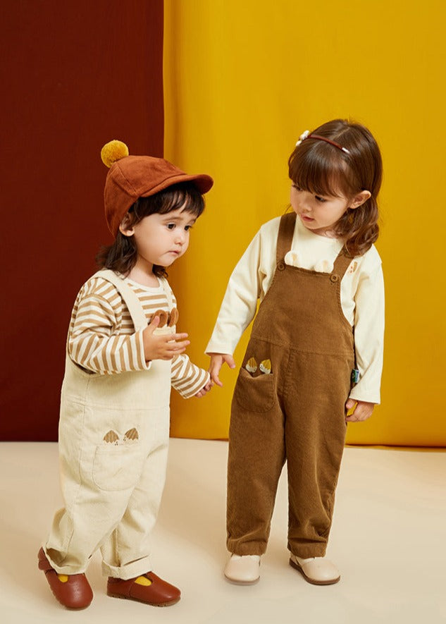 Toddler Chestnut Overalls