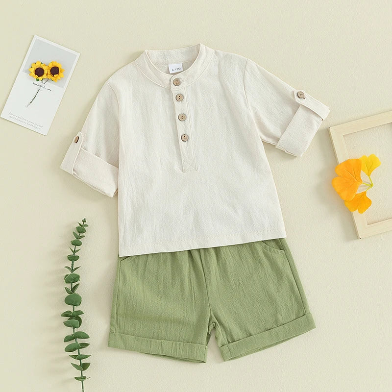 Cotton Linen Summer Set