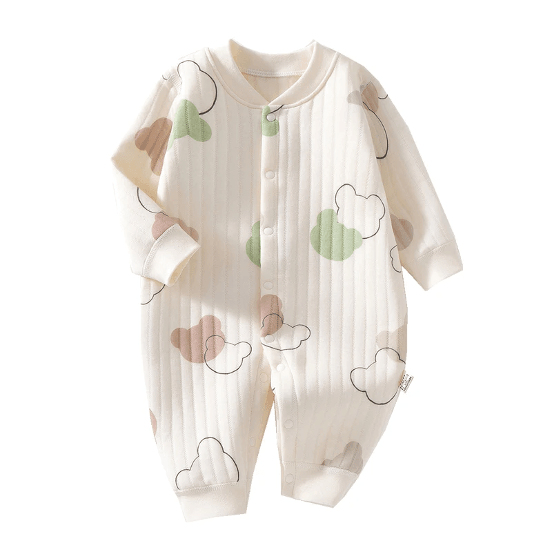 Muslin Newborn Jumpsuit - Thick