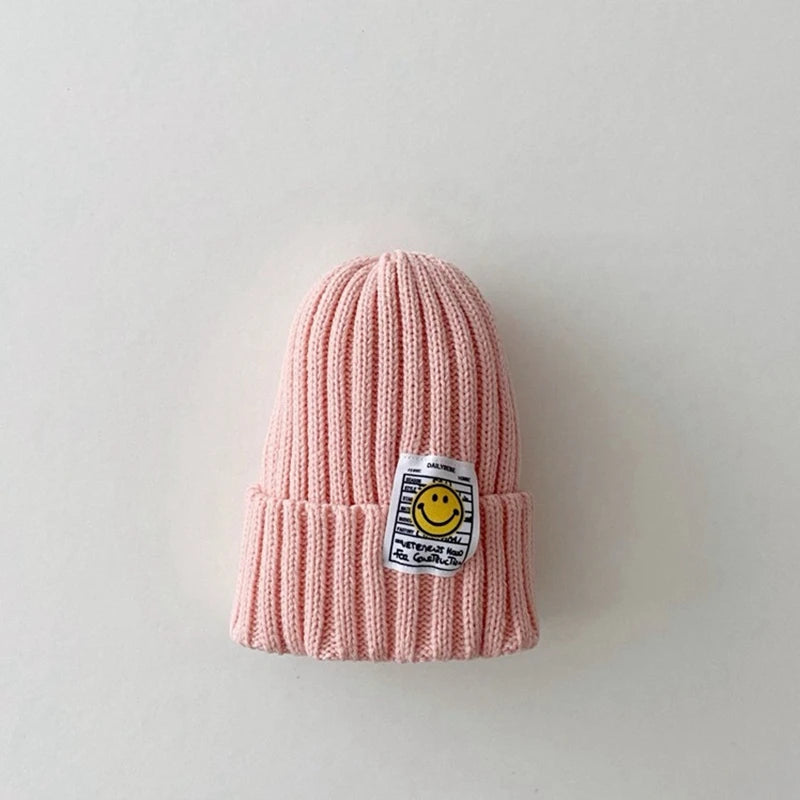 Smiley Winter Beanie Hat