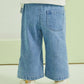 Baby Girl Flower Denim Jeans