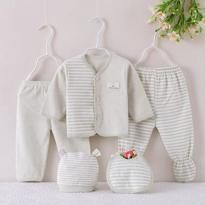 5-Piece Cotton Baby Outfit Set