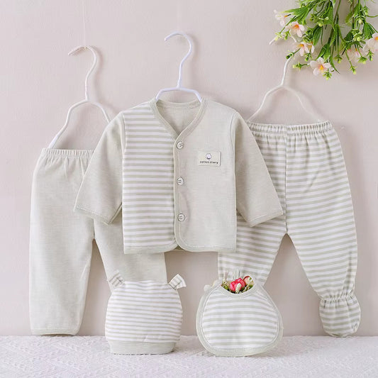 5-Piece Cotton Baby Outfit Set