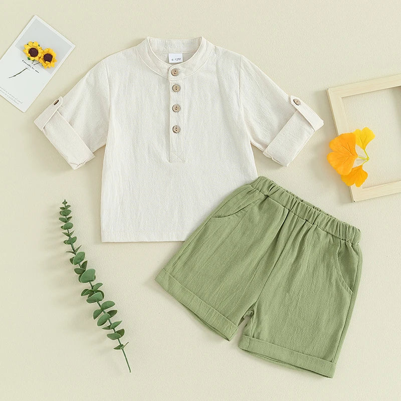 Cotton Linen Summer Set