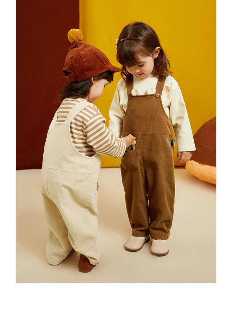 Toddler Chestnut Overalls