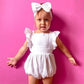 Organic Cotton Romper & Headband