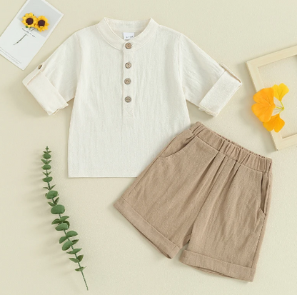 Cotton Linen Summer Set