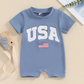 U.S.A Baby Jumpsuit