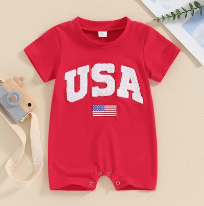 U.S.A Baby Jumpsuit