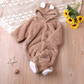 Cozy Bear Fuzzy Jumpsuit