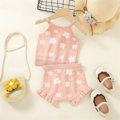 Floral Knit Summer Set