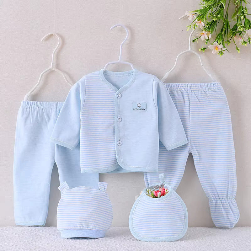 5-Piece Cotton Baby Outfit Set