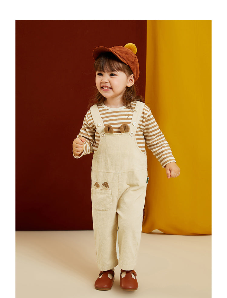 Toddler Chestnut Overalls