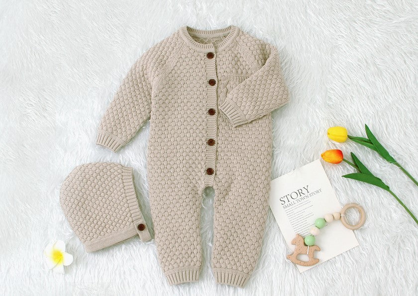 Newborn Cotton Jumpsuit