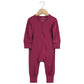 Bamboo Zip-Up Baby Jumpsuit Romper (0-24 Months)