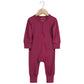 Bamboo Zip-Up Baby Jumpsuit Romper (0-24 Months)