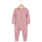 Bamboo Zip-Up Baby Jumpsuit Romper (0-24 Months)