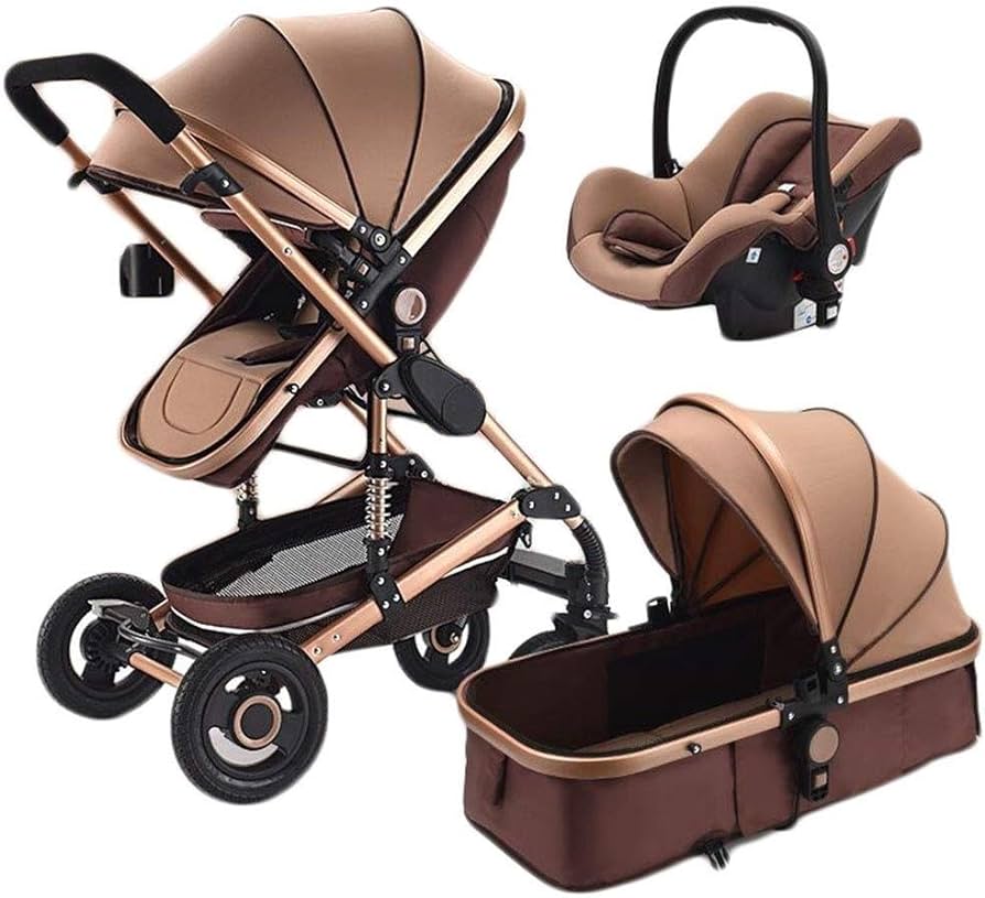 Premium 3 in 1 Baby Stroller (0-3Y)