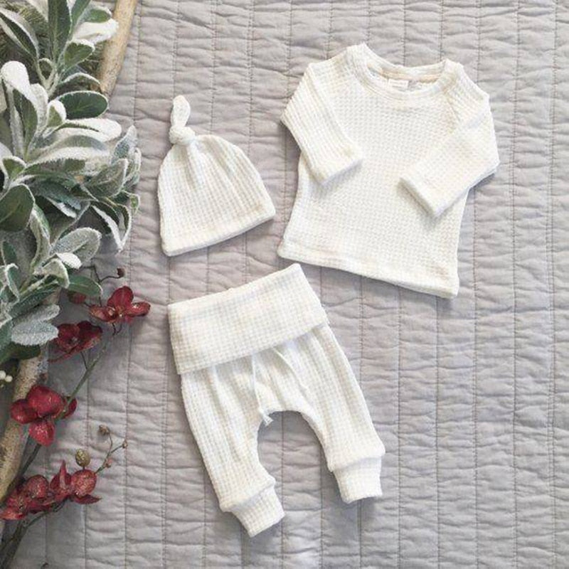 Ribbed Solid Unisex Bodysuits & Pants